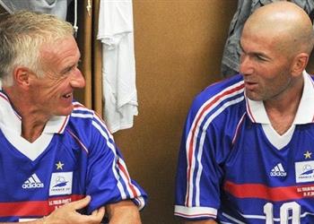 ديشامب يوم ا ما زيدان سيكون مدرب ا لفرنسا