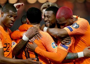 هولندا تبدأ مشوارها في تصفيات يورو 2020 برباعية في بيلاروسيا