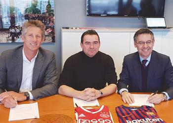 على طريقة دي يونج بارتوميو يتدخل لحسم صفقة دي ليخت