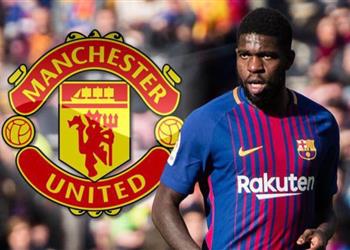 هل يرحل أومتيتي عن برشلونة بعد اهتمام قطبي مانشستر الفرنسي ي جيب
