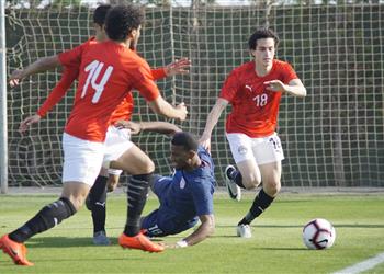 منتخب مصر الأولمبي يرفض المحترفين ويختتم استعداداته لمواجهة هولندا ودي ا