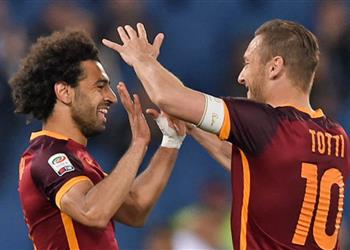 توتي محمد صلاح شخص استثنائي وحزنت لرحيله عن روما