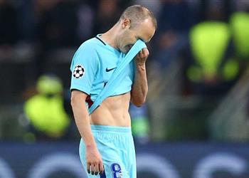 إنييستا لا أستطيع نسيان كارثة روما وبرشلونة قادر على تحقيق الثلاثية