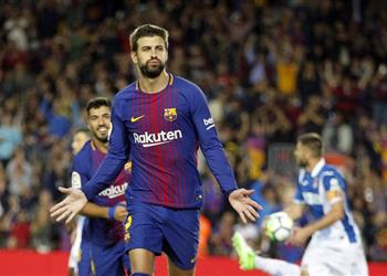 بيكيه يواجه ضحيته المفضلة