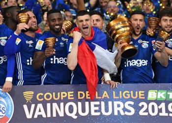 ستراسبورج بطل كأس الرابطة الفرنسية بركلات الترجيح على حساب جانجون