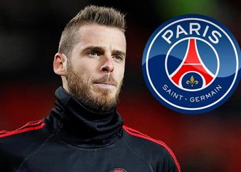 باريس سان جيرمان يهدد مستقبل دي خيا في مانشستر يونايتد