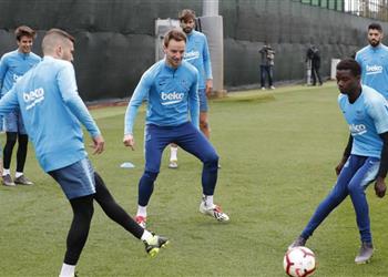 ميسي يغيب عن تدريبات برشلونة مجدد ا