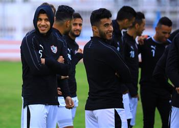 مران الزمالك جلسة بين جروس واللاعبين وانتظام الأساسيين وتأهيل ساسي وحفني
