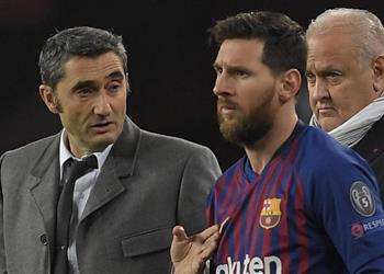 تقرير إسباني فالفيردي أمام احتمال وحيد لإراحة ميسي من مباريات برشلونة