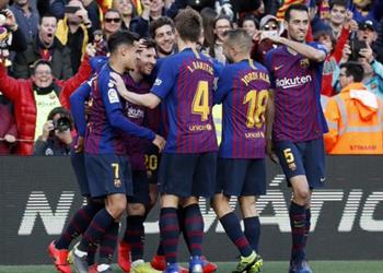 تشكيل برشلونة ضد فياريال مالكوم أساسي ا وميسي بديلا