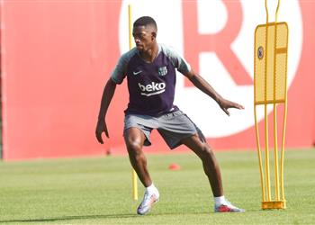 أس تصدم برشلونة بشأن إصابة ديمبلي الغامضة