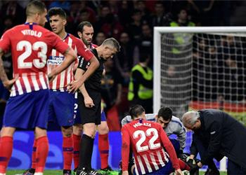 سيميوني يتمني سلامة موراتا قبل مواجهة برشلونة في الدوري الإسباني