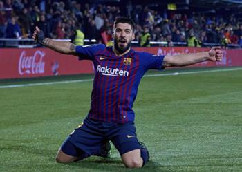 سواريز يتخطى رقم ا استثئنائي ا لفورلان بهدفه في فياريال