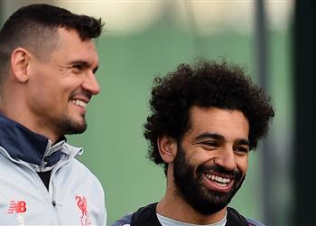 لوفرين يسخر من محمد صلاح في تدريبات ليفربول قبل مواجهة ساوثهامتون