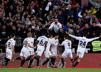 مهاجم فالنسيا قدمنا أفضل ما لدينا أمام ريال مدريد ومن المبكر الحديث عن مواجهة برشلونة