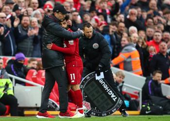 كلوب يواصل الدفاع عن محمد صلاح لا يزال في وضع جيد م قارن ة باللاعبين الآخرين