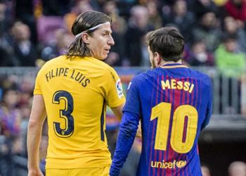 فيليبي لويس يفتح الباب امام انتقاله لبرشلونة ويلقي بالكرة في ملعب أتلتيكو مدريد