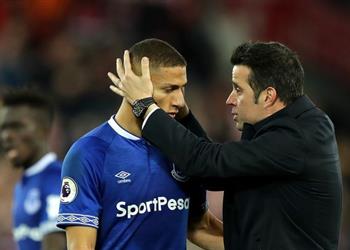 مدرب إيفرتون يسخر من اهتمام ليفربول بضم ريتشارليسون