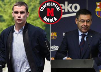 هل ينتقل جريزمان لبرشلونة بارتوميو ي جيب