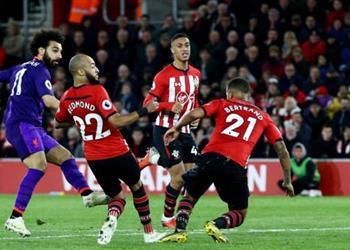 ترتيب هدافي الدوري الانجليزي بعد هدف محمد صلاح اليوم في ساوثهامبتون