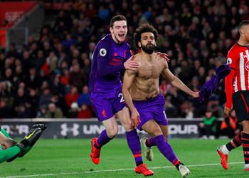 5 أشياء حققها محمد صلاح بهدفه الـ50 أمام ساوثهامبتون
