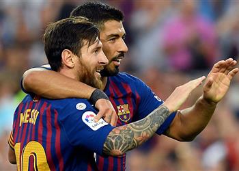 تشكيل برشلونة ضد أتلتيكو مدريد ميسي وسواريز أساسيان أمام دفاعات سيميوني في الدوري الإسباني