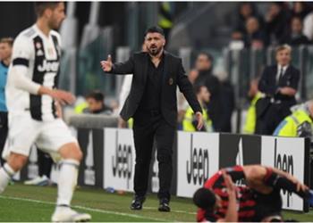جاتوزو يرفض التعليق عن التحكيم ويؤكد يوفنتوس لم ينتصر لأنه جيد بل نحن ساذجين