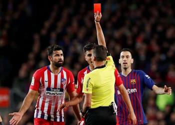 كادينا كوبيه طرد كوستا قد ينهي موسمه مع أتلتيكو مدريد