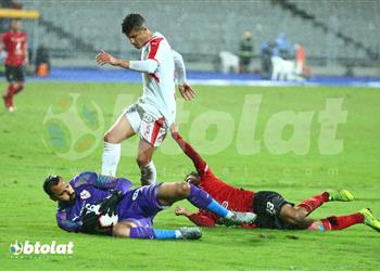 الكشف عن تفاصيل إصابة جنش في مباراة الزمالك وحسنية أغادير