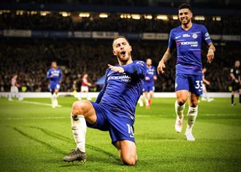 فيديو هازارد يقود تشيلسي لتخطي وست هام بثنائية في الدوري الإنجليزي