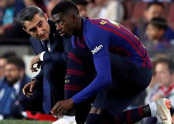 سبورت فالفيردي يرفض المخاطرة بديمبلي أمام مانشستر يونايتد بسبب الإصابة