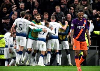 بالفيديو توتنهام يضرب مانشستر سيتي بهدف قاتل في ربع نهائي دوري الأبطال