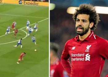 جماهير ليفربول تشيد ببسالة محمد صلاح الدفاعية أمام بورتو في دوري الأبطال