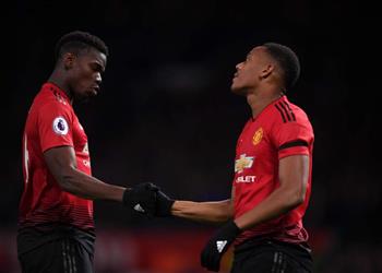 تشكيل مانشستر يونايتد أمام برشلونة بوجبا أساسي ا ومارسيال بديل ا