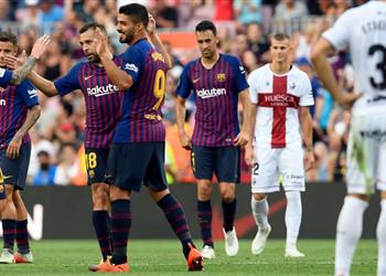 موعد والقناة الناقلة ومعلق مباراة برشلونة وهويسكا بالدوري الإسباني اليوم