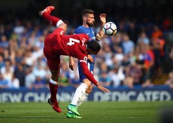 جيرو يتحدث عن مواجهة فان ديك قبل صدام ليفربول وتشيلسي