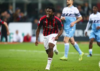 ميلان يعزز فرصه للتأهل الأوروبي بفوز عسير على لاتسيو بالكالشيو