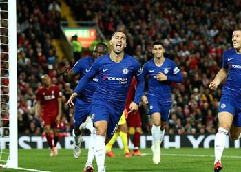 هازارد قبل صدام ليفربول فرصتنا للتواجد في دوري أبطال أوروبا بالموسم المقبل