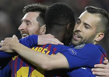 تشكيل برشلونة ضد مانشستر يونايتد ميسي وسواريز أساسيان