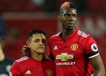 تشكيل مانشستر يونايتد ضد برشلونة بوجبا أساسي ا وسانشيز يعود