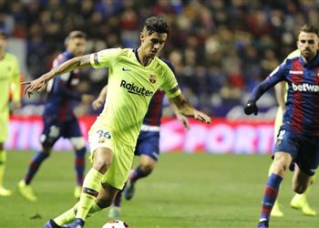 رسمي ا الاتحاد الإسباني يدين برشلونة في واقعة تشومي أمام ليفانتي بكأس الملك