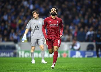 محمد صلاح يحصل على لقب رجل مباراة ليفربول وبورتو