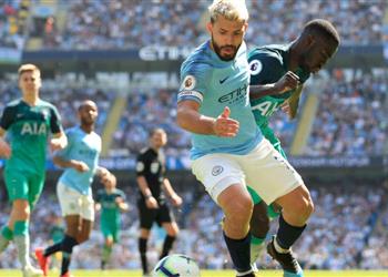 أجويرو يوجه رسالة لجماهير مانشستر سيتي بعد تخطي توتنهام