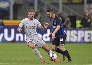 إنتر يمنع روما من اللحاق بميلان ويتعادل معه بهدف لمثله