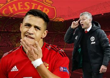 سولشاير يعترف سانشيز يعاني من سوء الحظ في مانشستر يونايتد