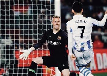 تير شتيجن قبل مواجهة ألافيس سنذهب لهم للاقتراب من تحقيق الليجا