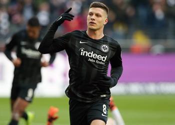 تقارير فرانكفورت يحدد سعر بيع يوفيتش لريال مدريد