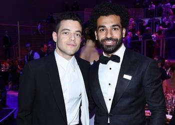 بالصور محمد صلاح يحضر حفل أكثر 100 شخصية مؤثرة في العالم ونجوم السينما العالمية يصطفون حوله