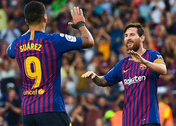 سواريز أضحك على الانتقادات واعتزال ميسي لحظة صعبة