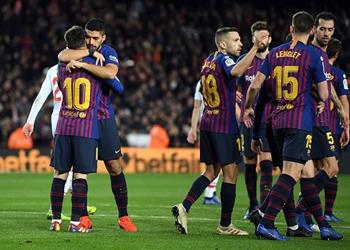 قائمة برشلونة لمواجهة ليفانتي فالفيردي يختار 22 لاعبا بينهم ميسي